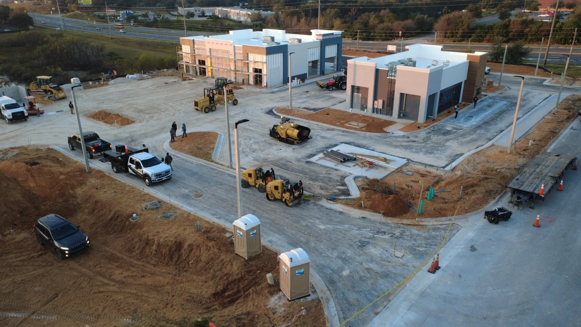 New Location Development — Centerline commercial site development